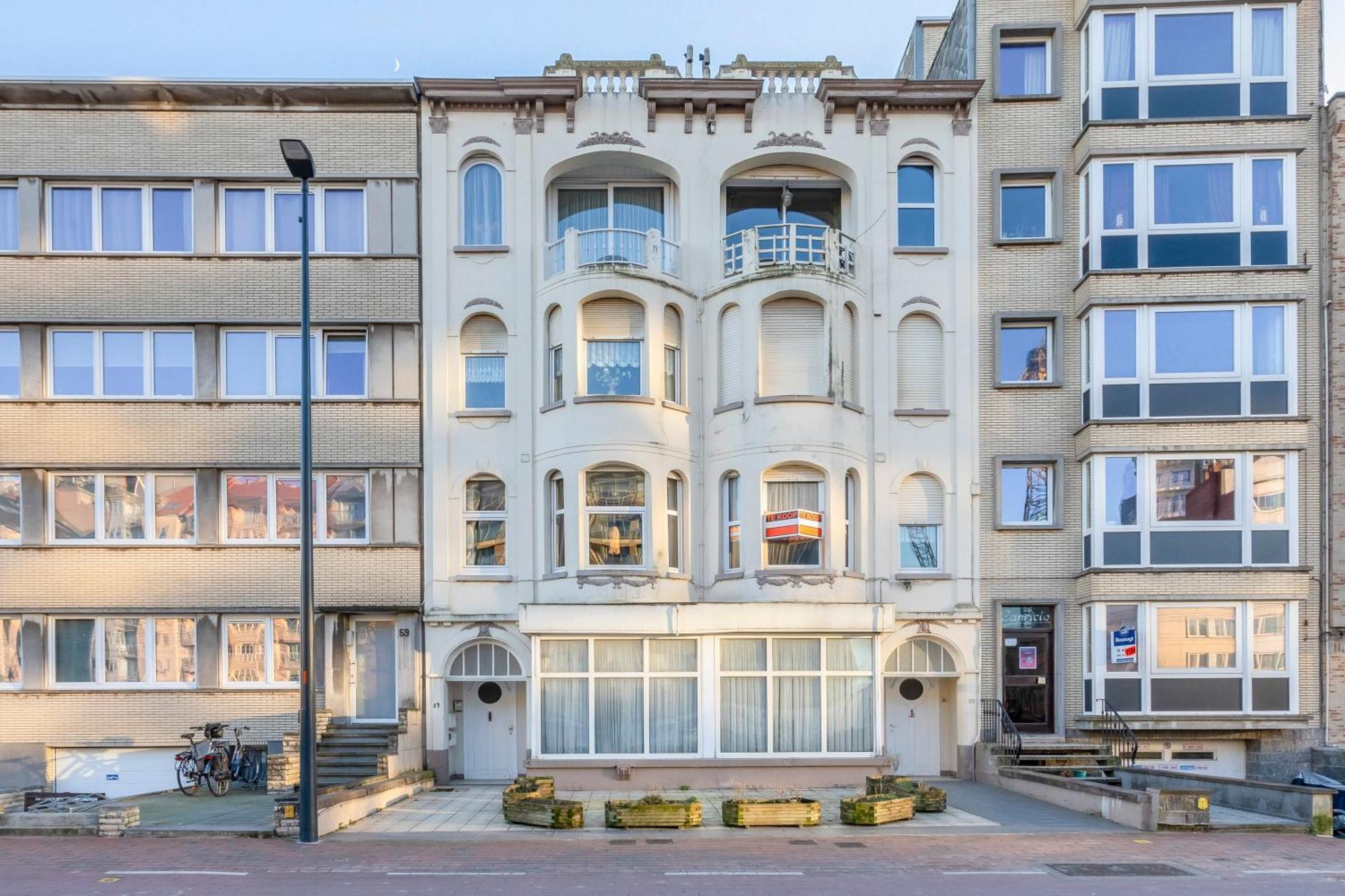 Cosy Apartment 150M From The Beach Blankenberge Bagian luar foto